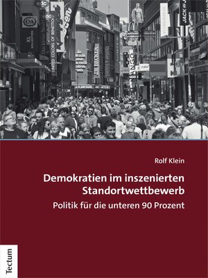 cover image of Demokratien im inszenierten Standortwettbewerb
